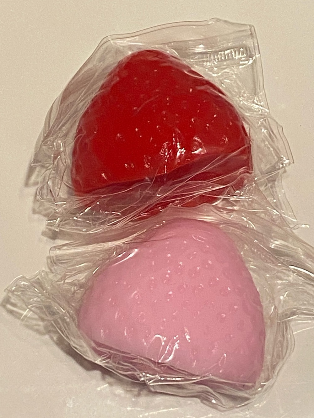 2 Strawberry Squishy Toys
